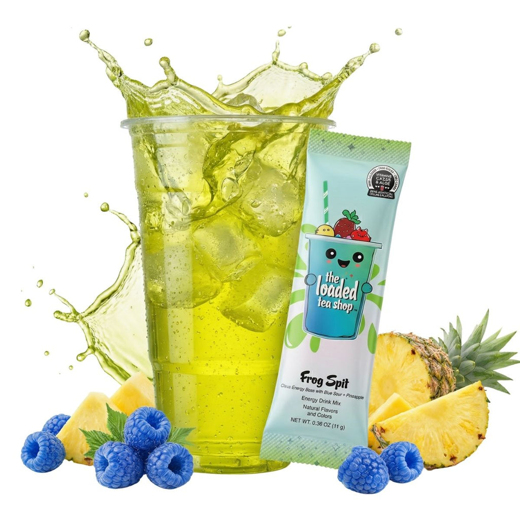 50 Case Frog Spit - Pour on the tea fun.