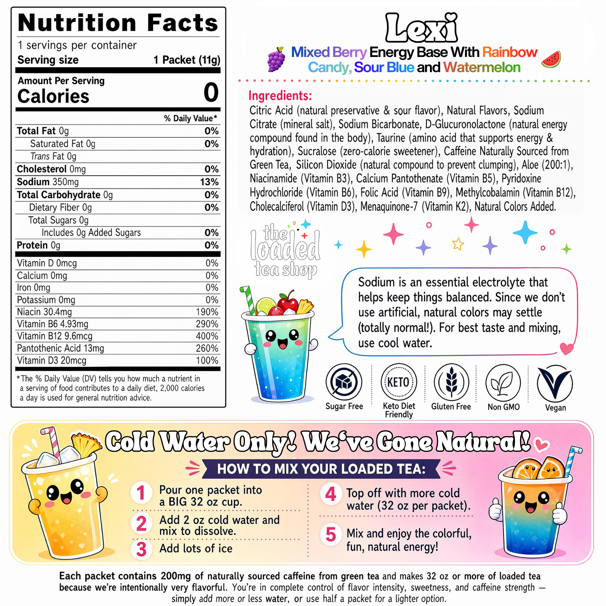 50 Case Lexi - Get into loaded tea.
