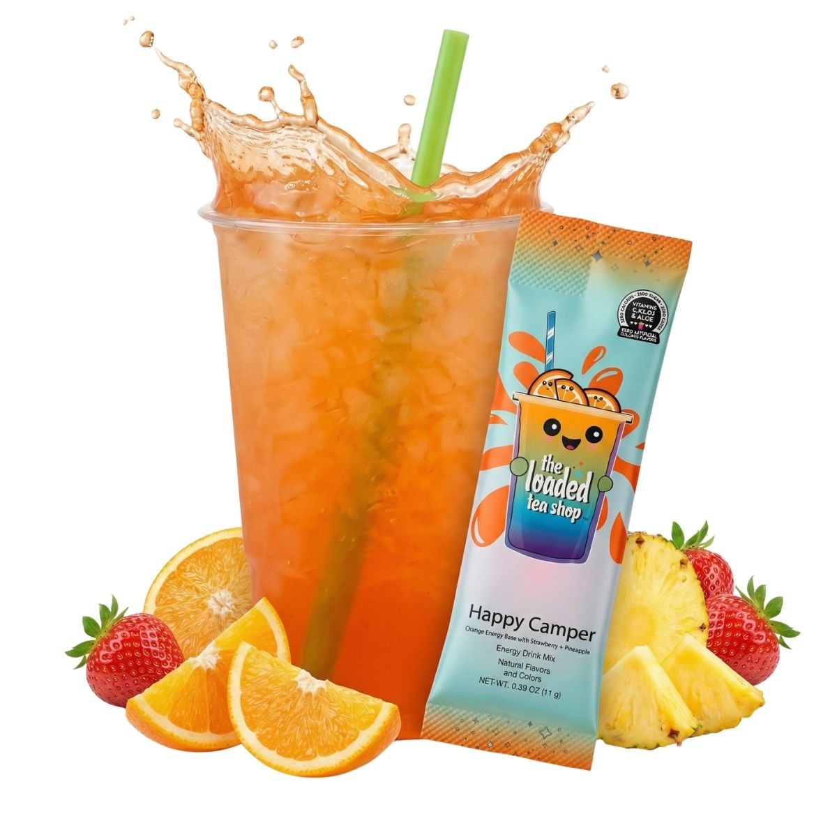 50 Case Happy Camper - Fruity flavor. Full fun.