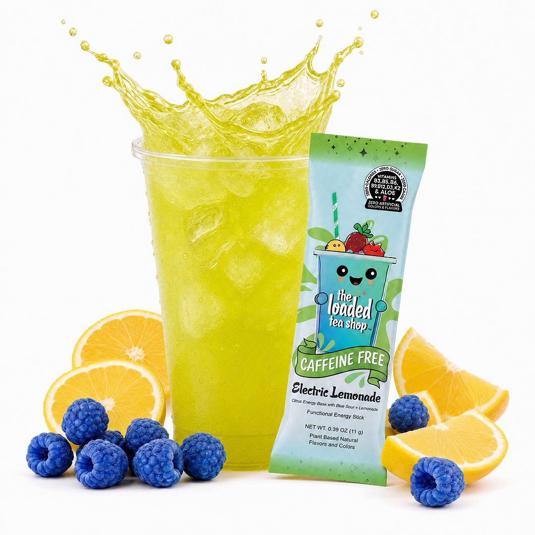 Electric Lemonade (Caffeine-Free) - Tea belongs on weekends.