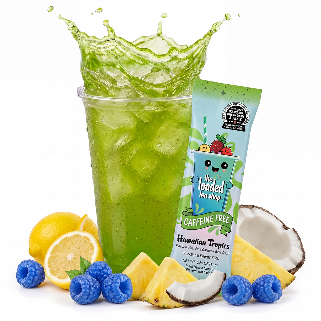 Hawaiian Tropics (Caffeine-Free) - Weekend plans include tea.