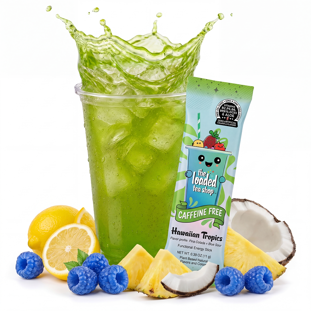Hawaiian Tropics (Caffeine-Free) - Weekend plans include tea.