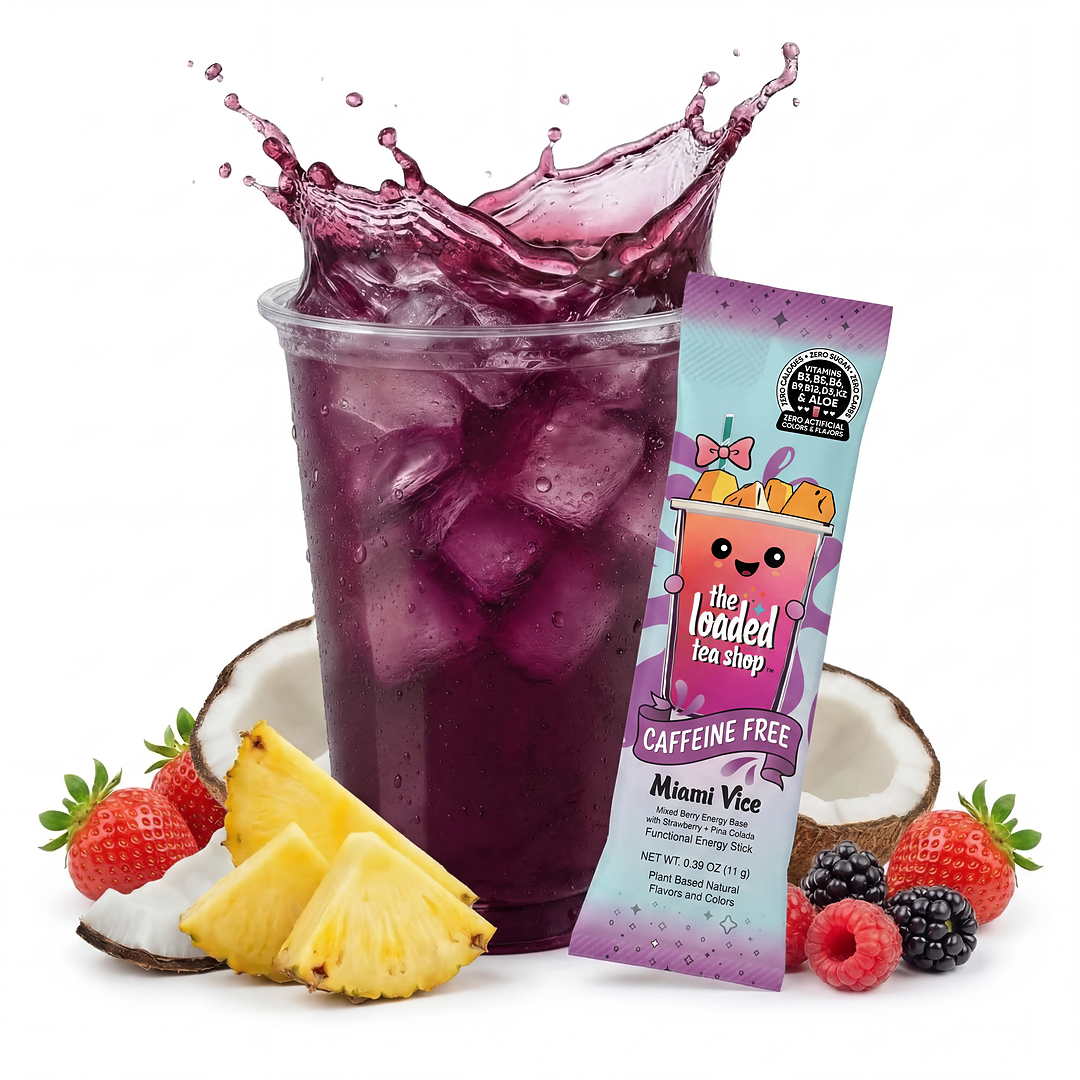 Miami Vice (Caffeine-Free) - Bring on the frosty glass.