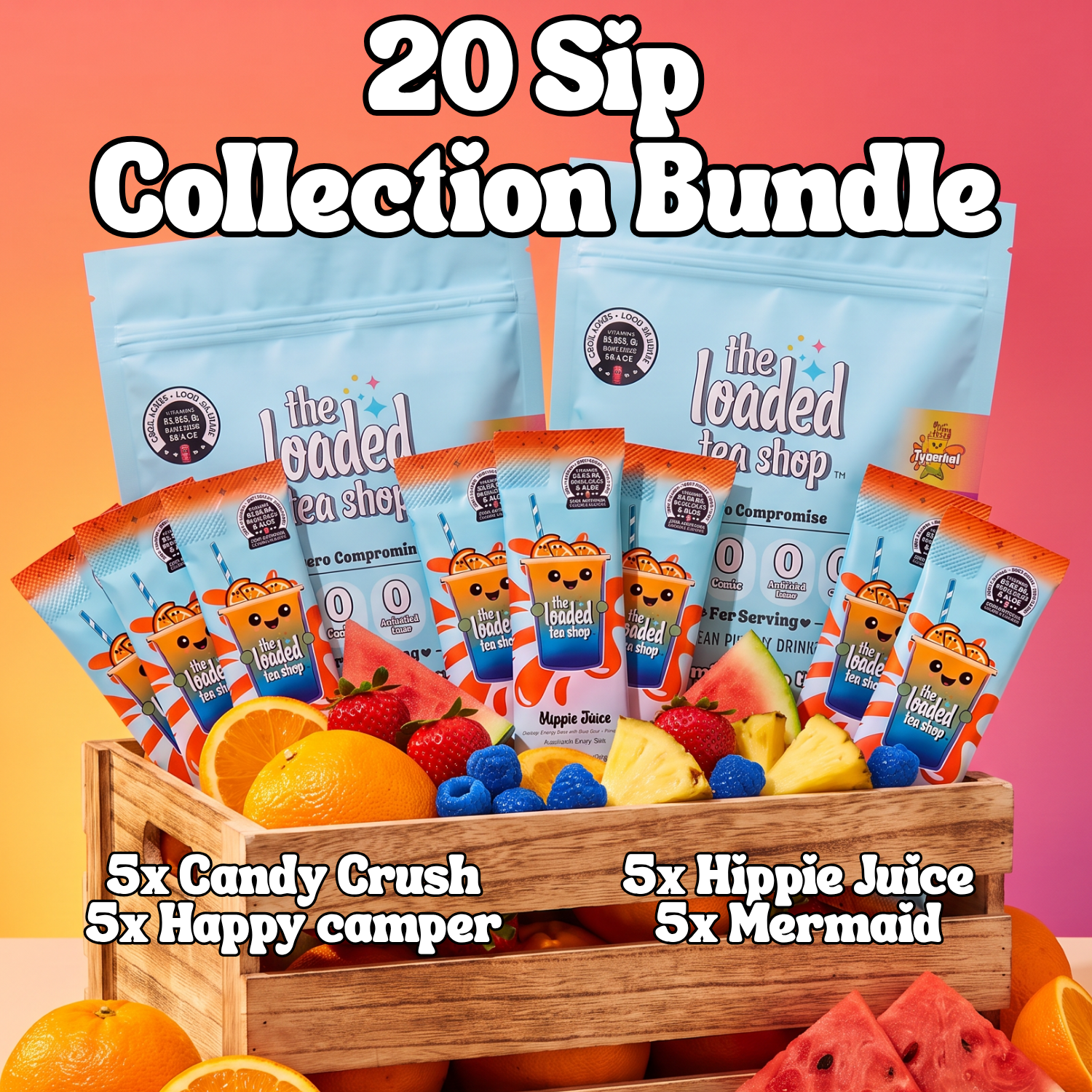 20 Sip Collection Bundle - Tea time gets creative.