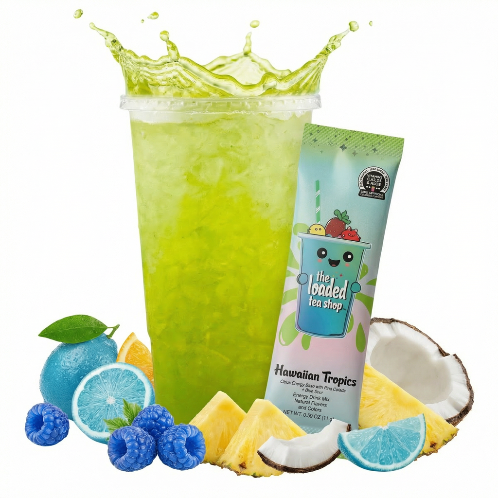 50 Case Hawaiian Tropics - Wrap up a tea moment.