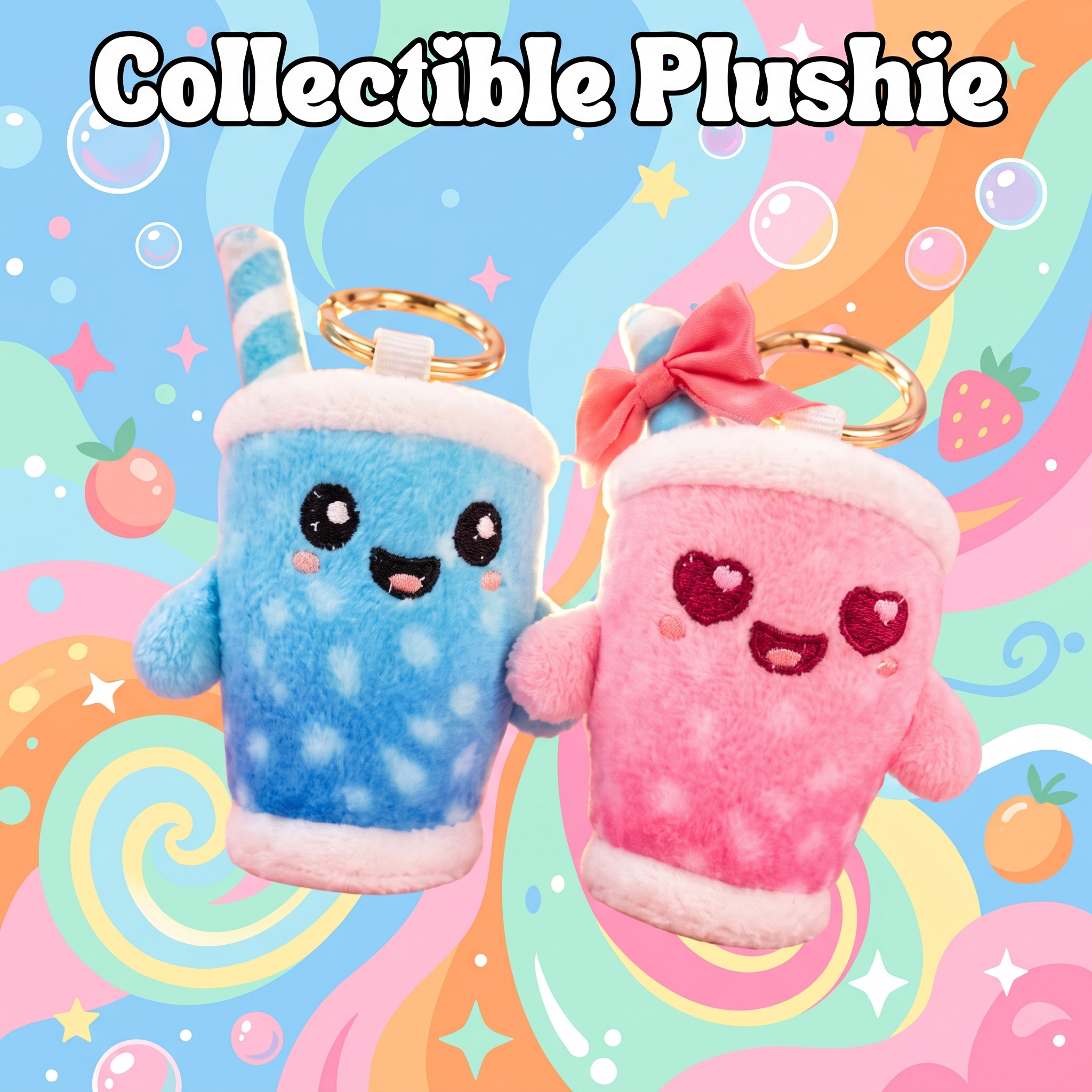 Collectible Plushie - Your desk found its drink.