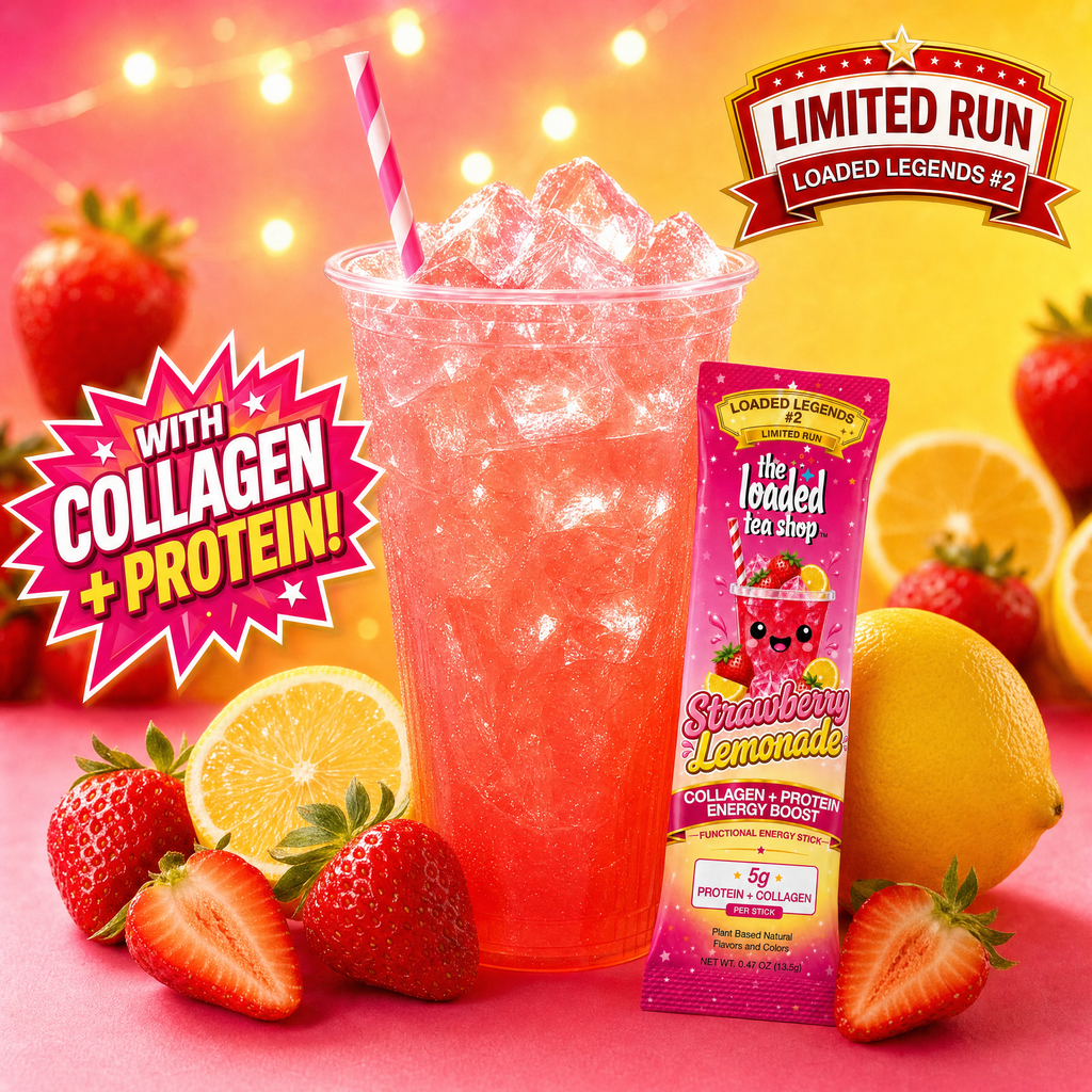 Strawberry Lemonade - Serve your tea extra cold.